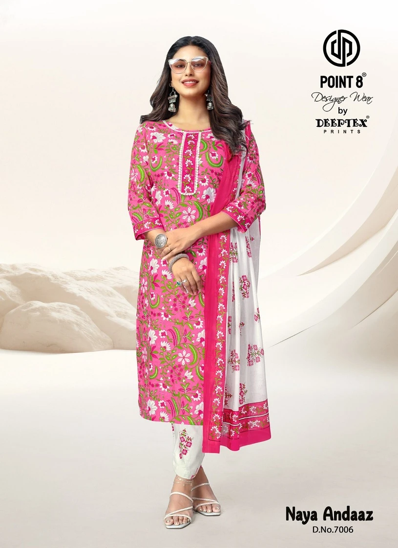 Deeptex Naya Andaz Vol 7 Cotton Wholesale Readymade Salwar Suit Catalog — Wholesale Readymade Suit, Deeptex wholesale from Surat - Gallery Image 9